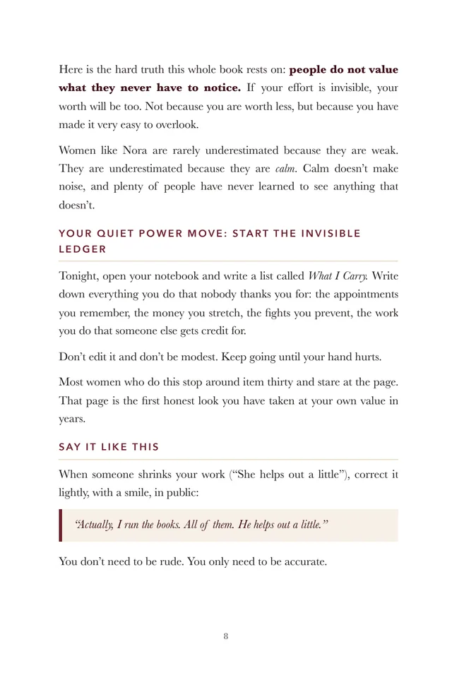 Say It Like This page with exact words to use